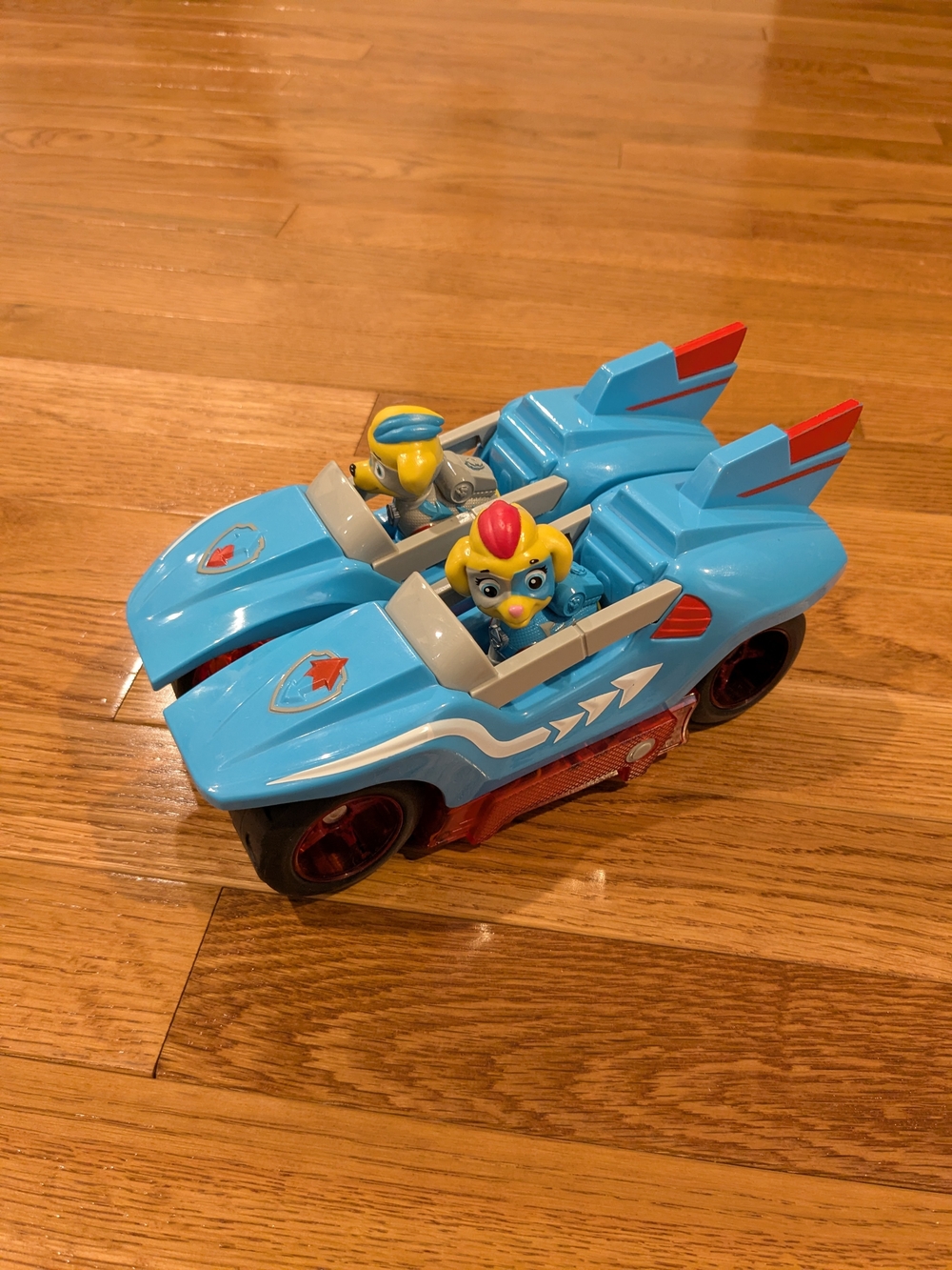 PAW Patrol Mighty Pups Super Paws Mighty Twins Power Split Vehicle Spin Master